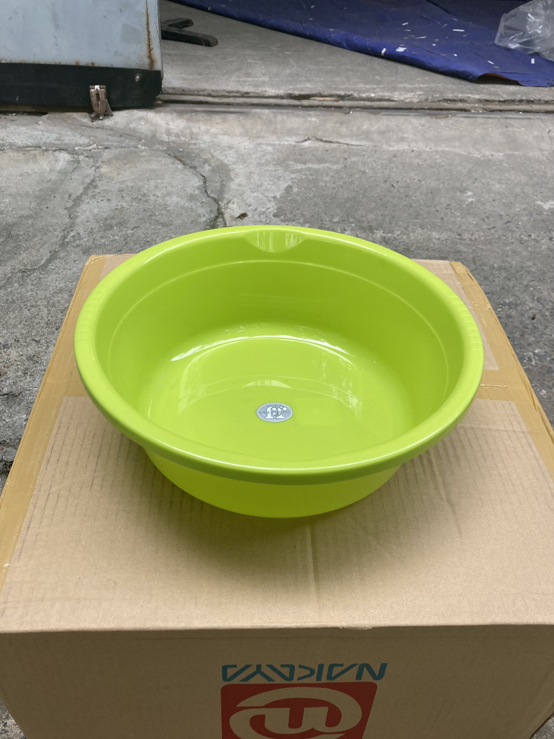Bộ 2 chậu nhựa tròn JCJ 7.5L bền đẹp & an toàn cho sức khỏe người dùng - made in Thai Lan