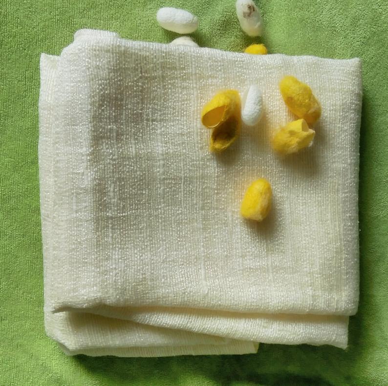 Khăn tắm đũi tơ tằm cao cấp- Hight quality raw silk towel