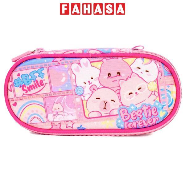 Bóp Viết Đa Năng Bestie Forever - Clever Hipp PH0206/PINK - Màu Hồng