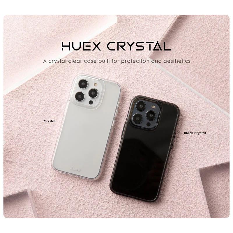 Ốp LAUT Huex Crystal For iPhone 14/ 14 Plus/ 14 Pro/ 14 Pro Max Công nghệ IMPKT Cell-Technology bảo vệ từ độ rơi 4,2m Hàng Chính Hãng