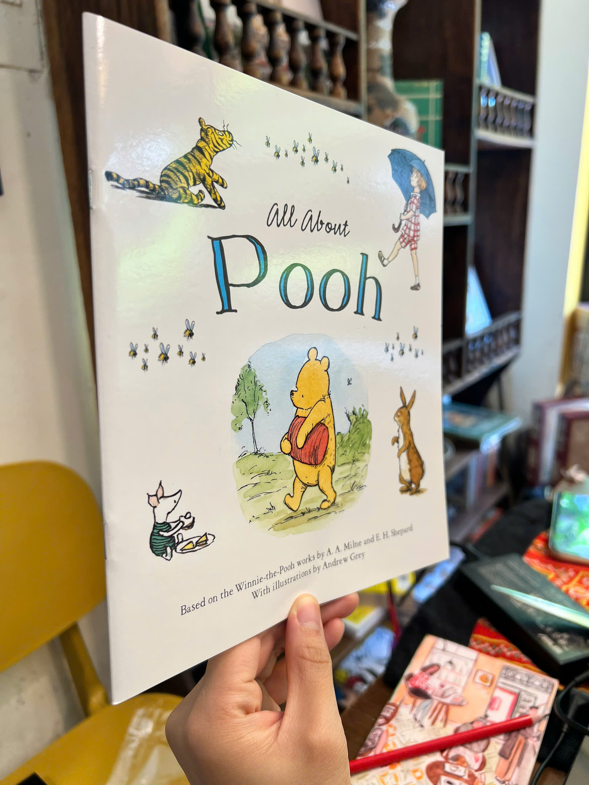 Sách - Winnie-the-Pooh: All About Pooh by A. A. Milne | Children Picture Book / Ngoại văn Thiếu nhi