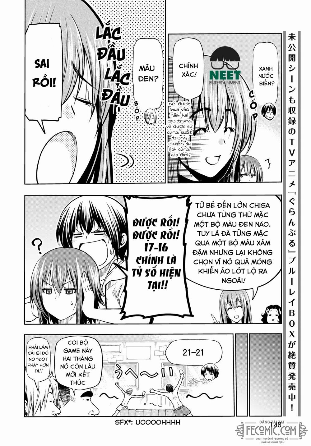 cô gái thích lặn - grand blue chapter 74.5 3