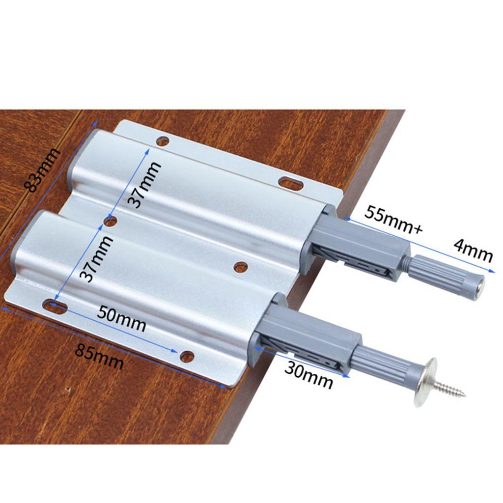 2-6pack Magnetic Touch Press Catch Latch for Furniture Cabinet Cupboard B-
