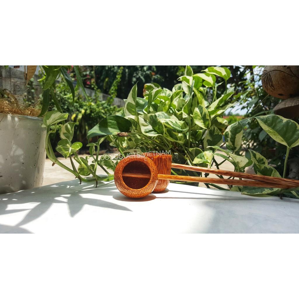Gáo múc nước & gia vị gỗ dừa truyền thống