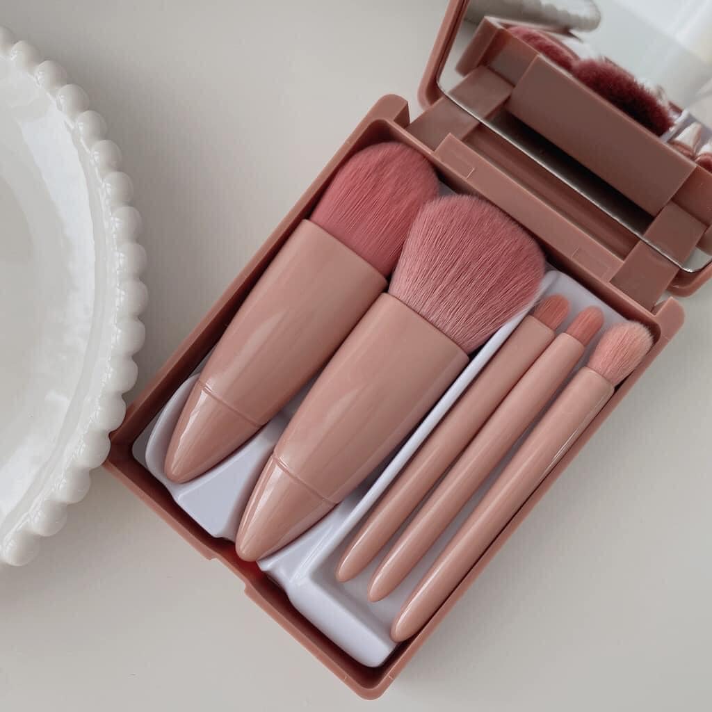 SET CỌ MAKE UP 5 MÓN KÈM GƯƠNG