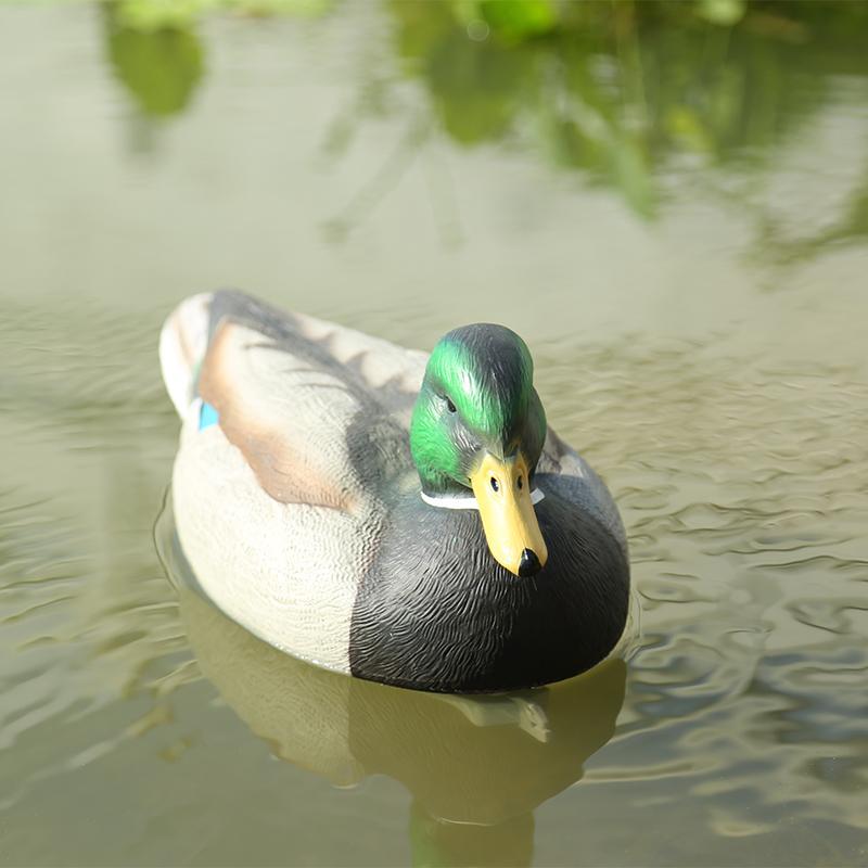 1pc Plastic Mallard Duck Decoy Texas Style Deadly Hunting Fishing Lure Drake