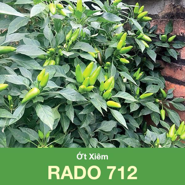 Hạt giống ớt xiêm Rado, đóng gói 0.2gr