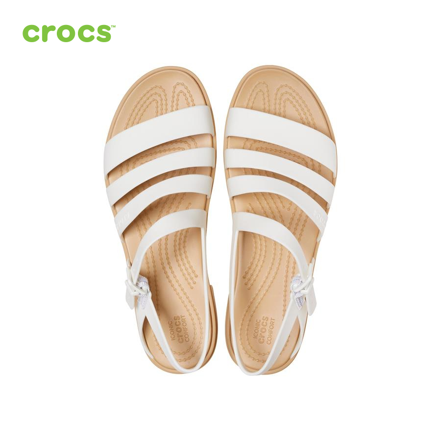 Giày sandal Crocs Tulum Sandal W Oys/Tan 206107-1CQ