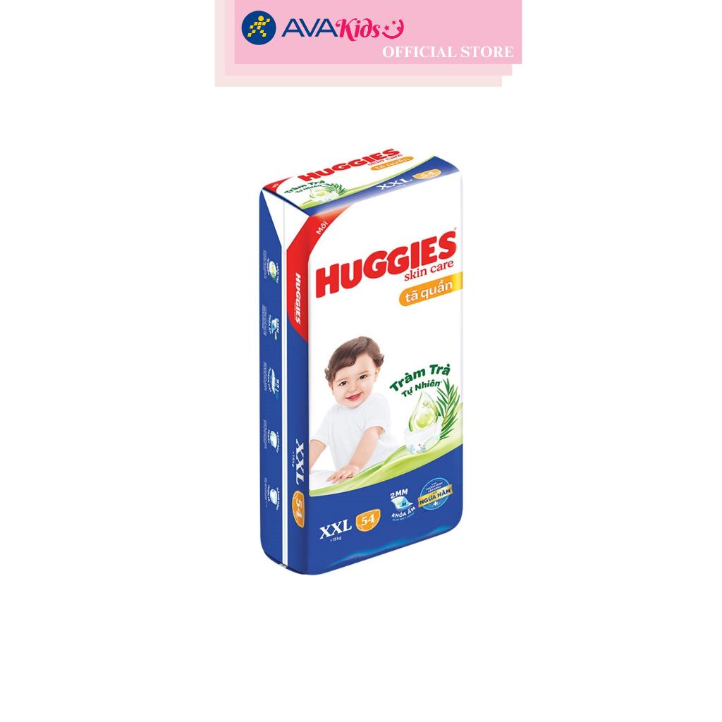 Tã quần Huggies Skincare cực đại size XXL 54 miếng (Trên 15 kg)