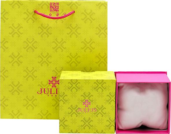 Đồng Hồ Nữ Dây Da Julius JA-951 - Hồng