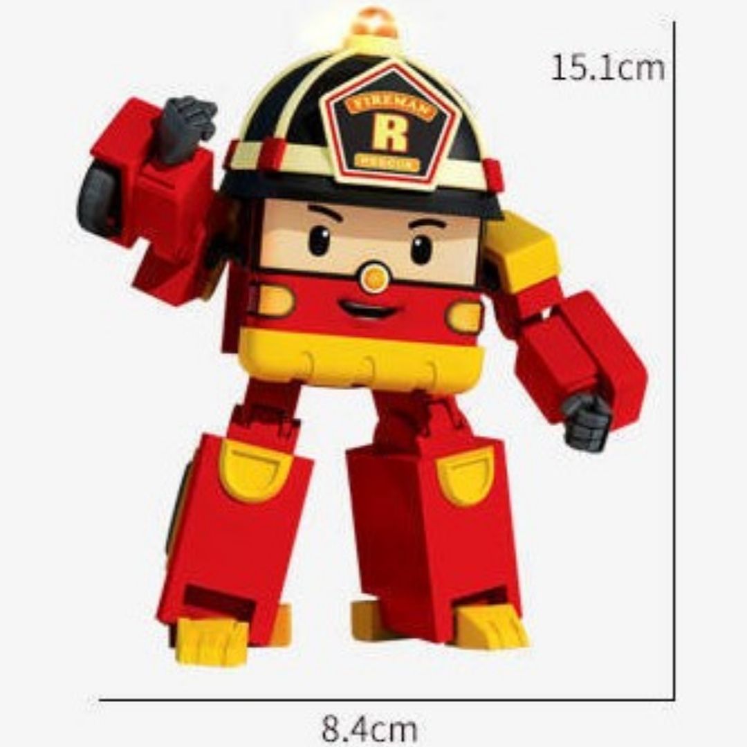 Đồ chơi đội cứu hộ POLI và các bạn biến hình 6 nhân vật hot trend đáng yêu dành cho trẻ em vui chơi