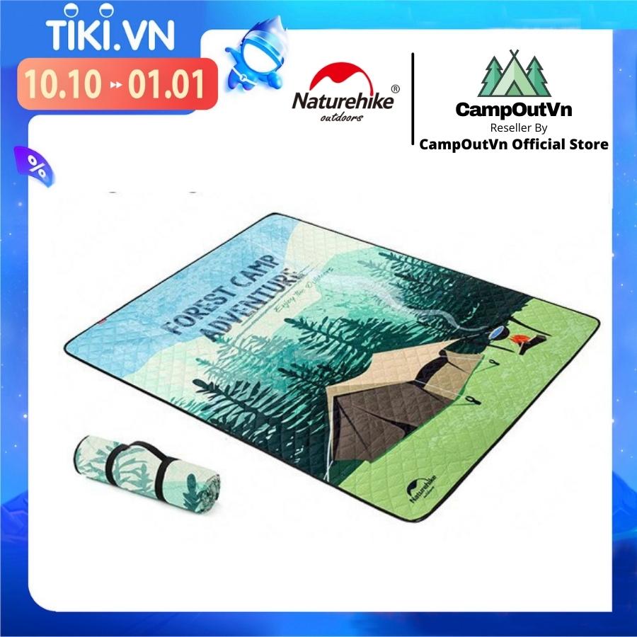 Đồ cắm trại Thảm cắm trại Naturehike NH19C024-Z du lịch dã ngoại xếp gọn chống nước A126