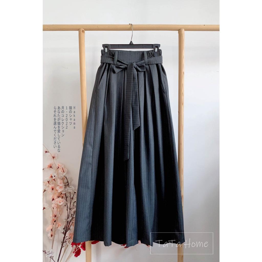 Hakama Pants - Quần ống xếp phong cách Nhật Bản