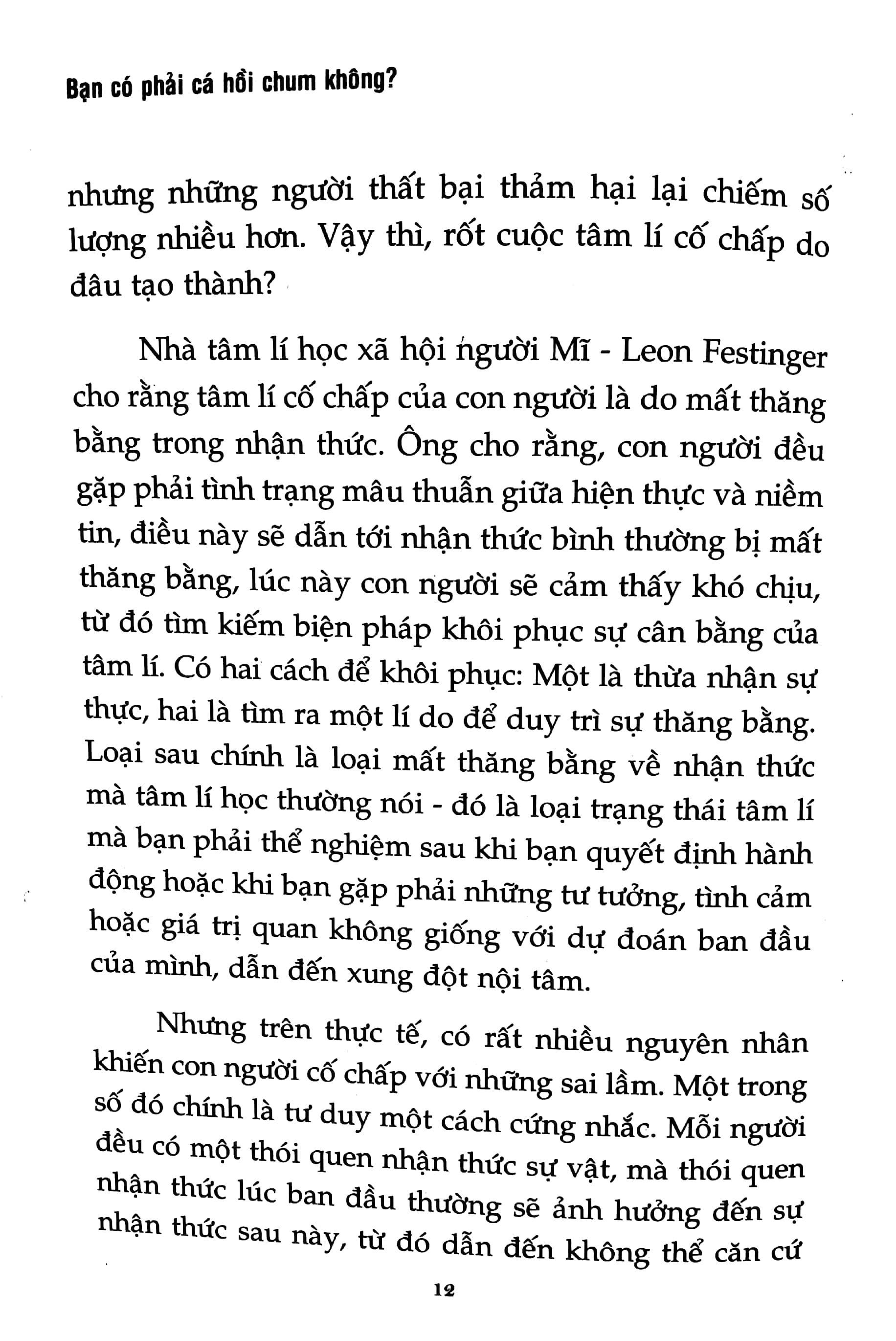 Bạn Có Phải Cá Hồi Chum Không?