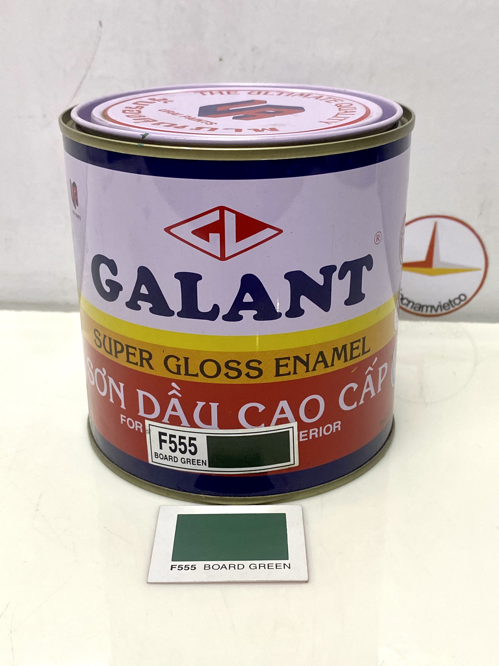 Sơn dầu Galant màu Board Green F555 _ 0.8L