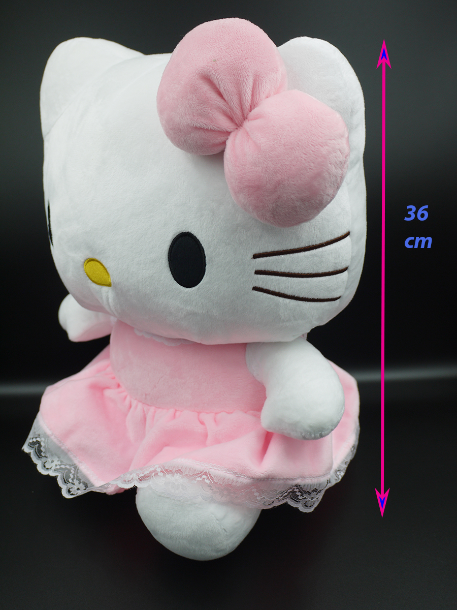 Gấu Bông/ Thú Nhồi Bông Bé Mèo KITTY Siêu Đáng Yêu 36 cm