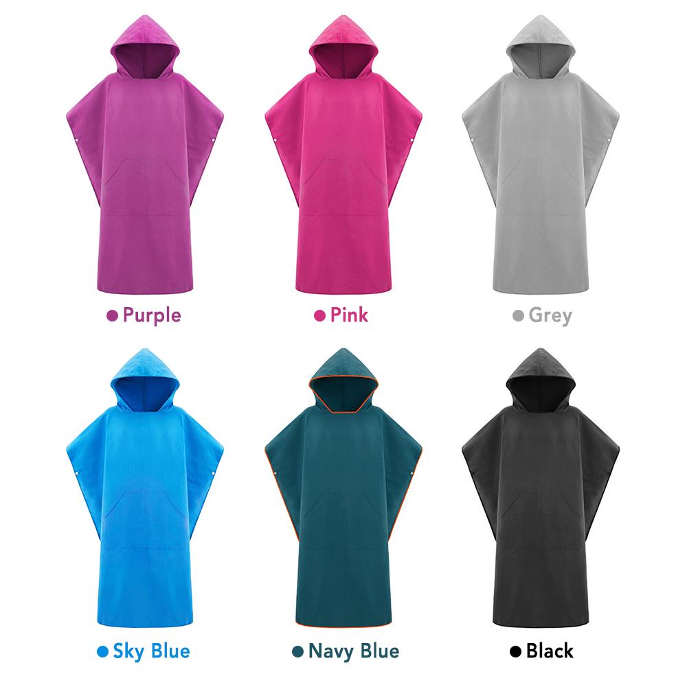 Khăn tắm có túi trùm đầu dành cho nam và nữ