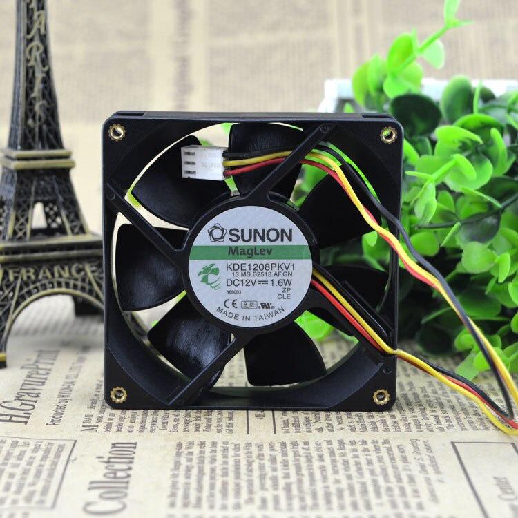 Quạt Tản Nhiệt Orginal Sunon / Kde1208Pkv1 12v 1.6w 8cm 8020 3curcuit