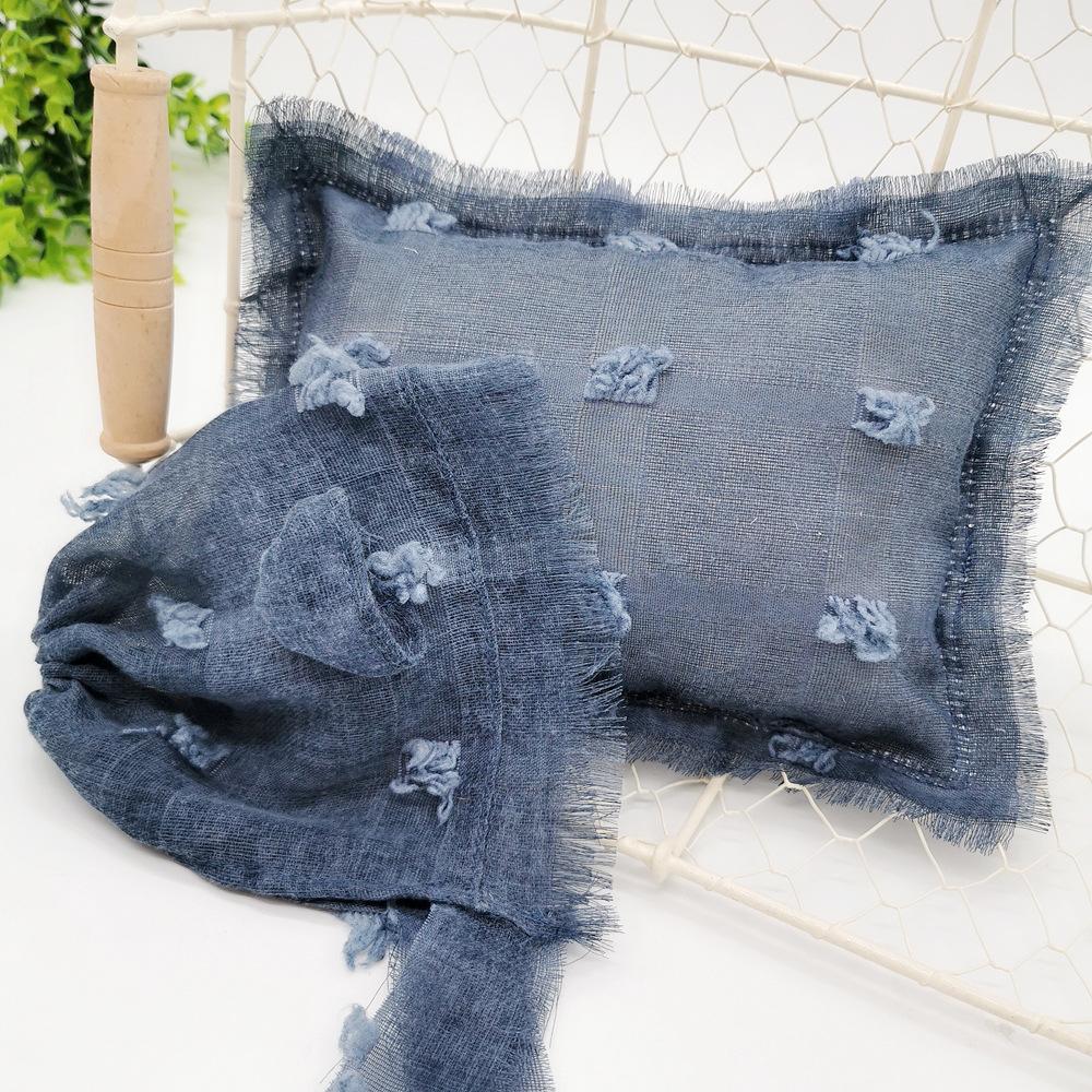2 Cái/bộ Gối Và Mũ Chụp Ảnh Em Bé Nền Đạo Cụ Bộ Đồ Sơ Sinh Cho Chụp Ảnh Trẻ Sơ Sinh Đệm Trẻ Em Trang Trí Phòng