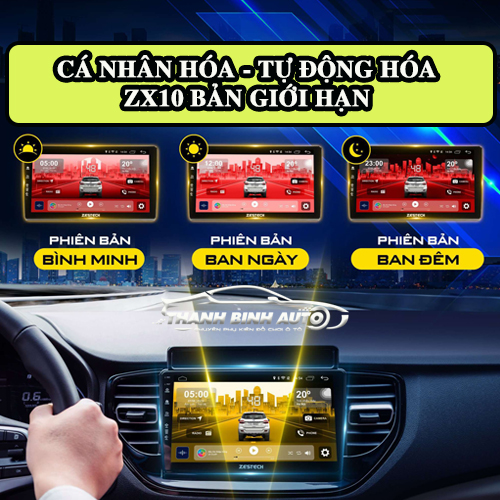 Màn hình Android Zestech ZX10 Bản giới hạn