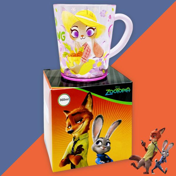 Ly Nhựa Zootopia 360 ml - Oasis Park DA21121-JD - Nick Wilde