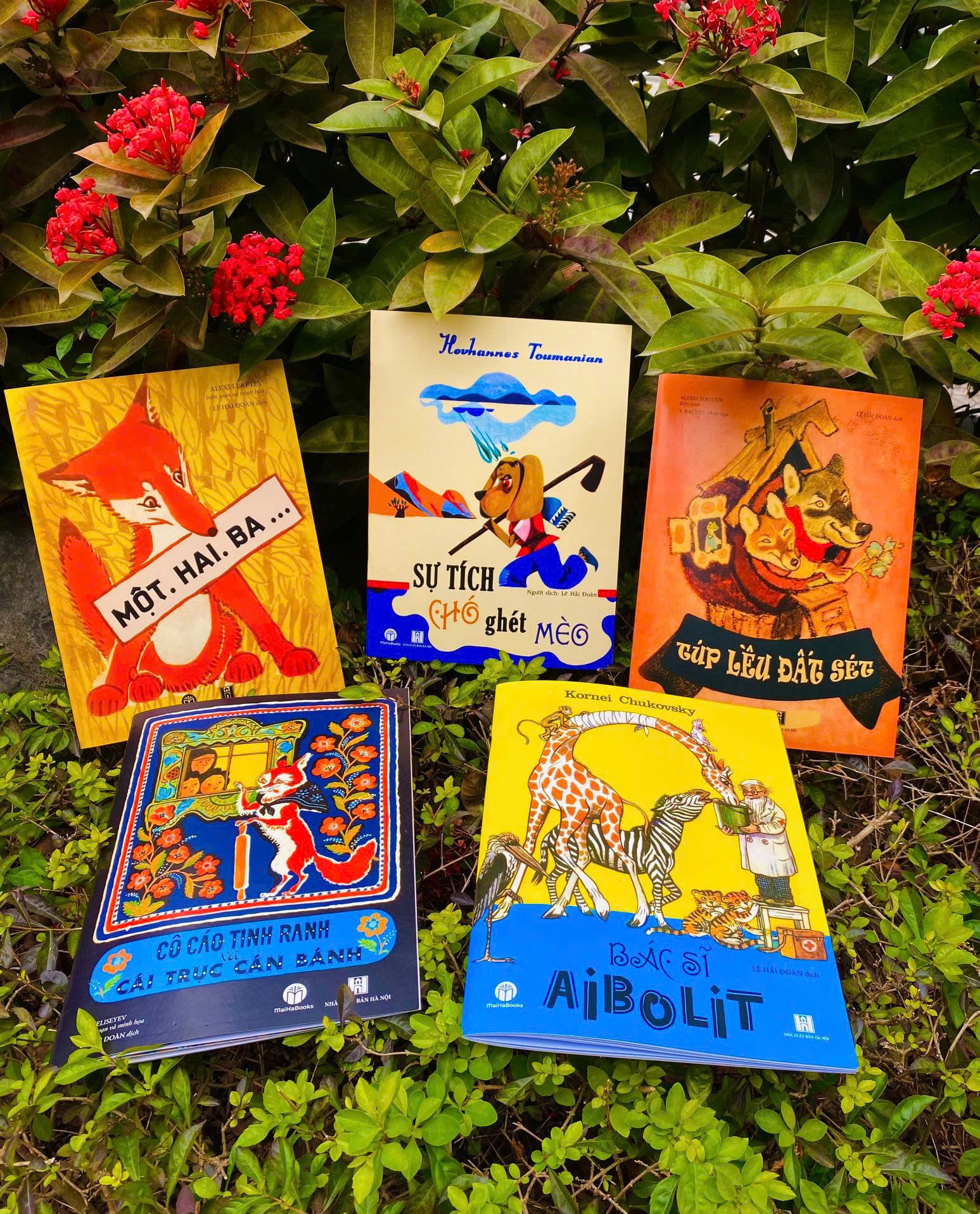 [Giải cứu sách] BỘ SÁCH THIẾU NHI DÂN GIAN NGA 12 CUỐN – Mai Hà Books