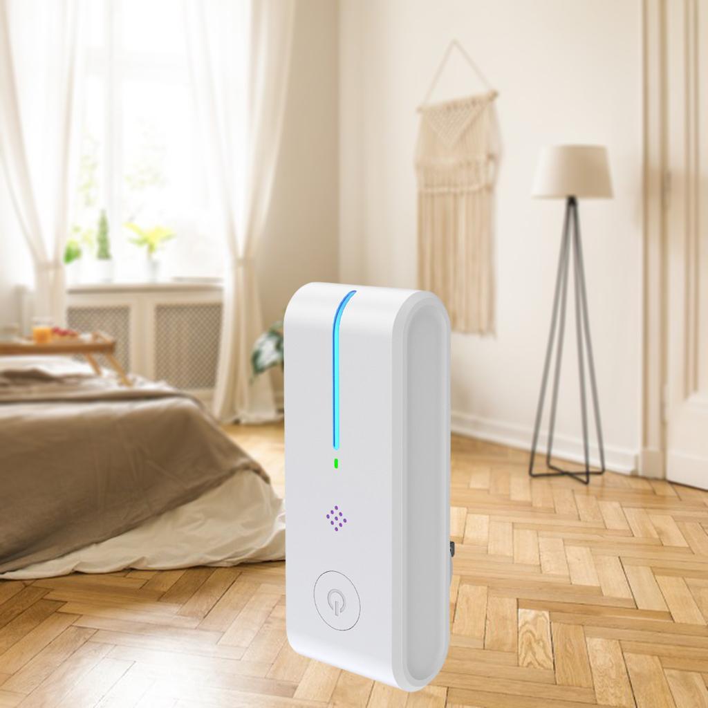 2pcs Plug in Air Purifier Room Air Cleaner Smoke Remover Deodorizer