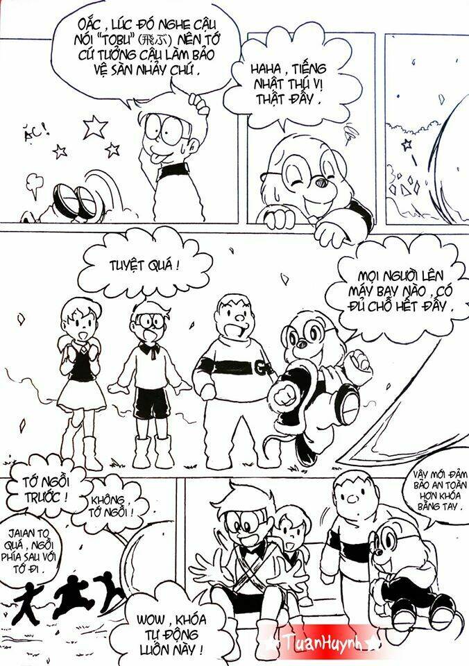 doraemon fan-made : nobita và cuộc phiêu lưu đến hòn đảo bị mất chapter 4 2