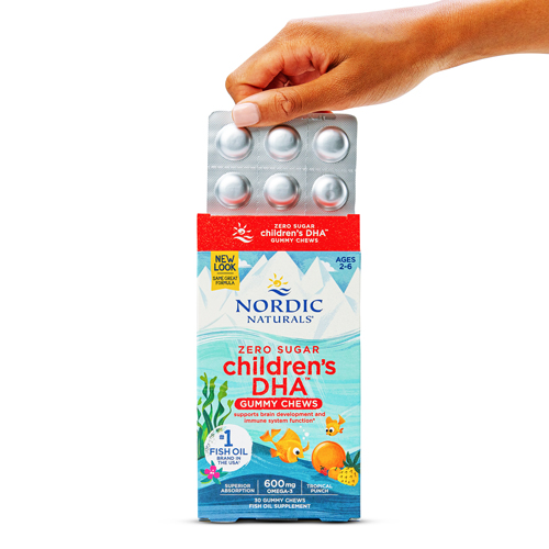 Nordic Naturals Children's DHA Gummies 30 viên kẹo dẻo, Hỗ trợ phát triển trí não và chức năng hệ miễn dịch - Hàng Chính Hãng