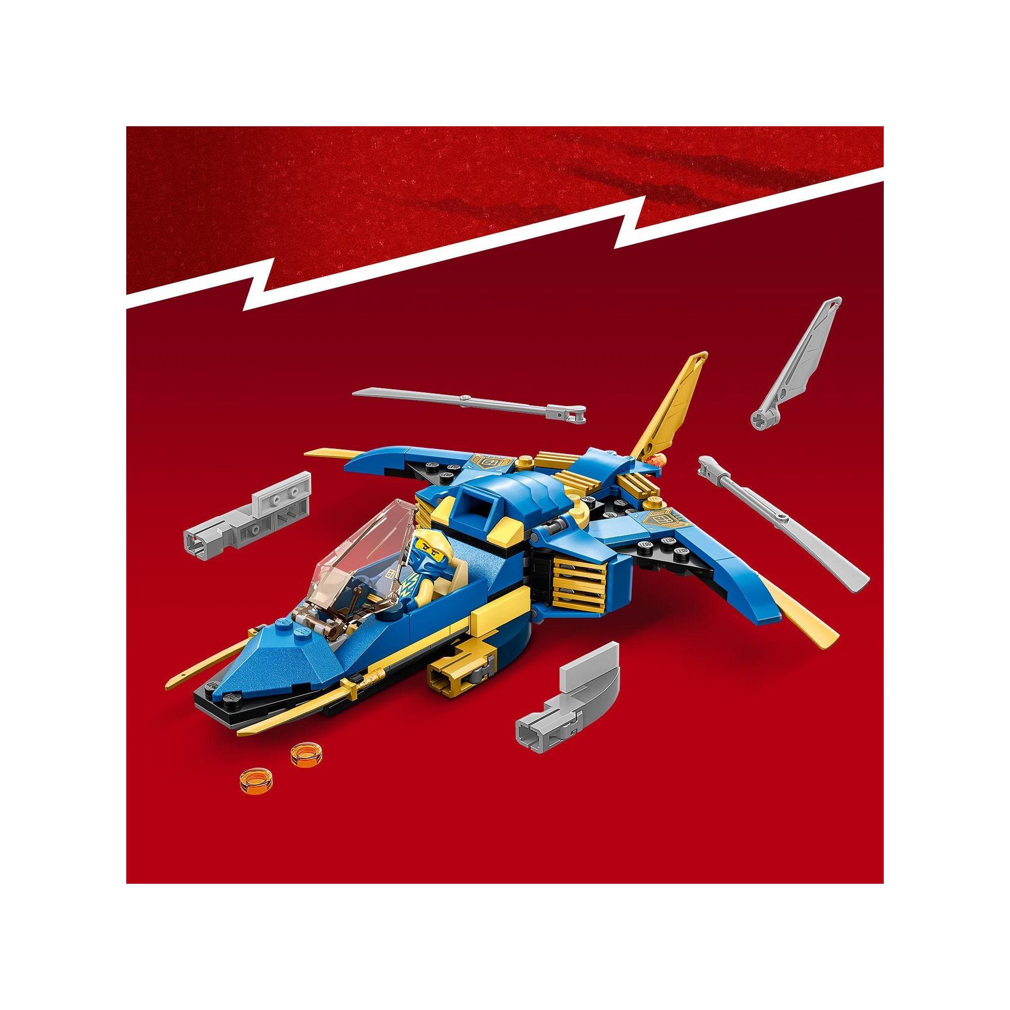 LEGO Ninjago 71784 Phi Cơ Sấm Sét Tiến Hóa Của Jay (146 Chi Tiết)