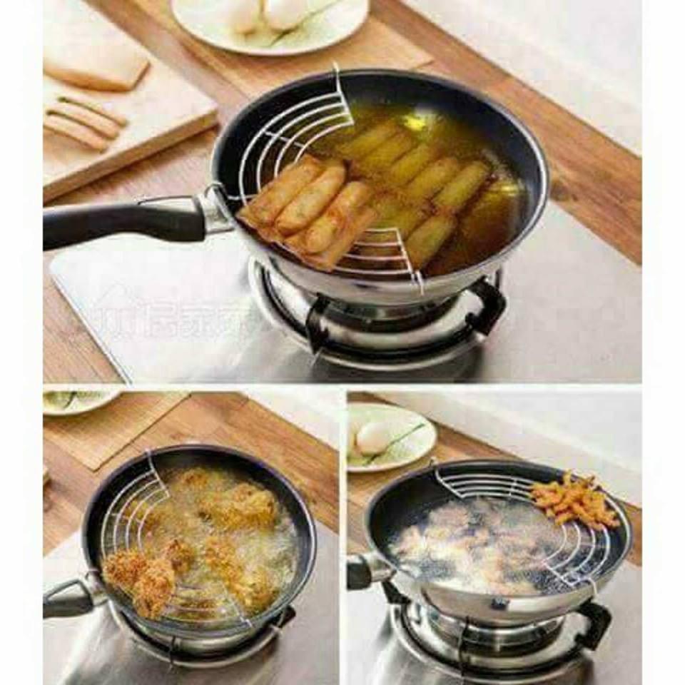 Vỉ Gác Chảo Chiên -Rán