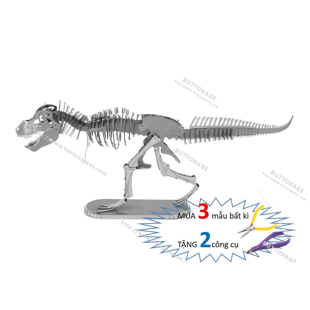 Mô Hình Lắp Ráp 3d Hóa Thạch Khủng Long Bạo Chúa Tyrannosaurus