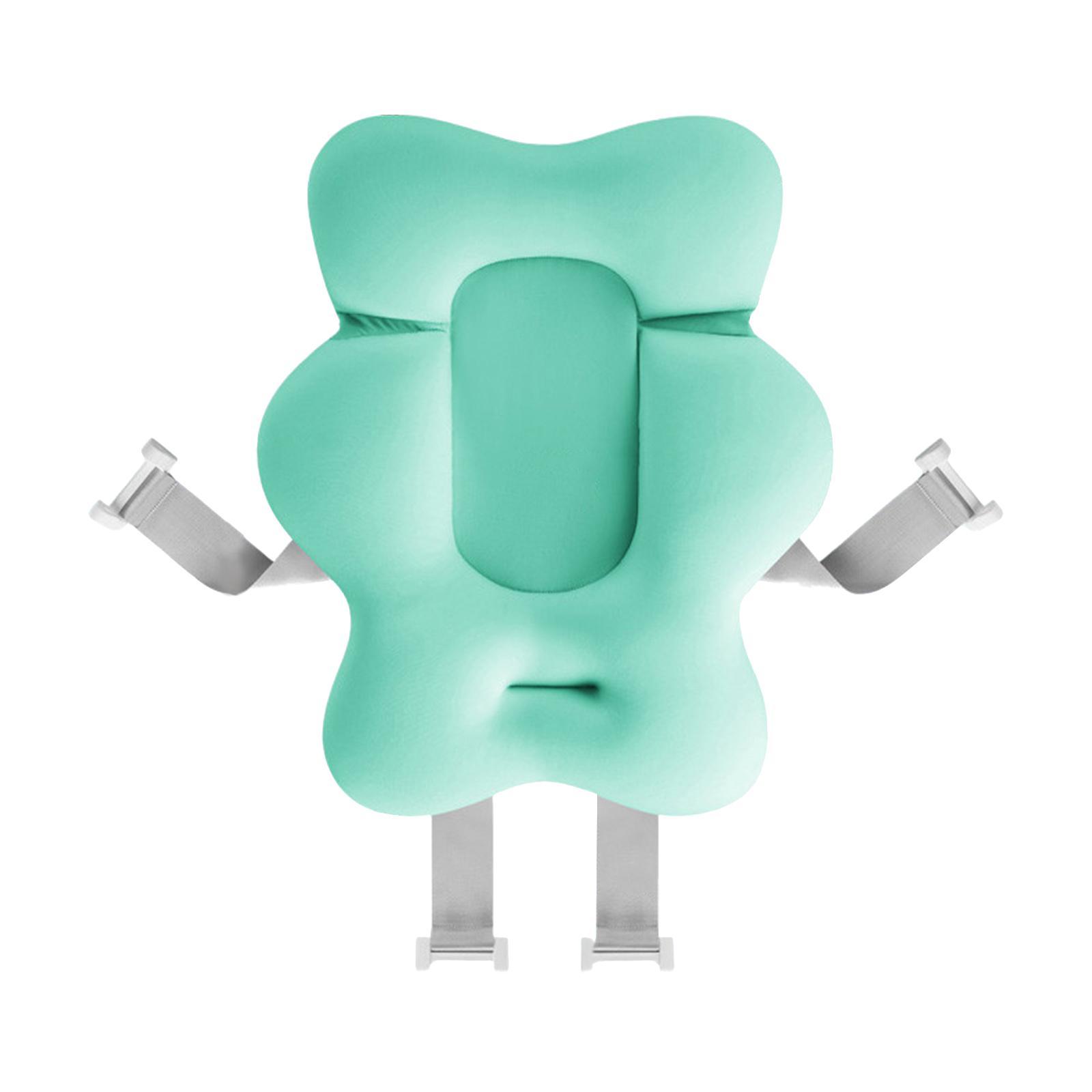 Portable Non-Slip Bathtub Pillow Bath Seat Support Mat Safety for Infant Baby