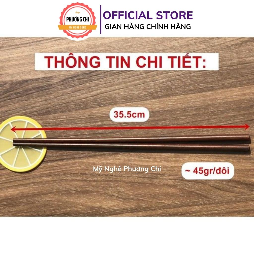 Đũa xào nấu thức ăn bằng gỗ trắc cao cấp, chịu nhiệt tốt, không độc hại khi gặp nhiệt độ cao | Mỹ Nghệ Phương Chi