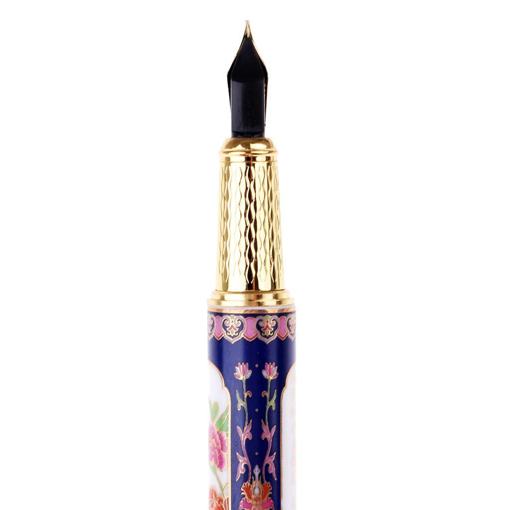 2pcs Chinese Style Ink Fountain Pen Writing Fountain Pens Student Stationery School Supplies
