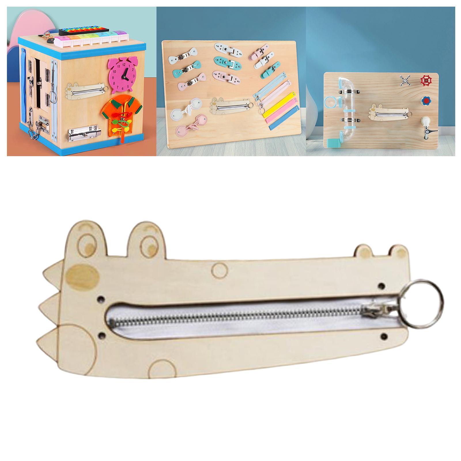 Sensory Board Learning Zipper Game Basic Skill for Game