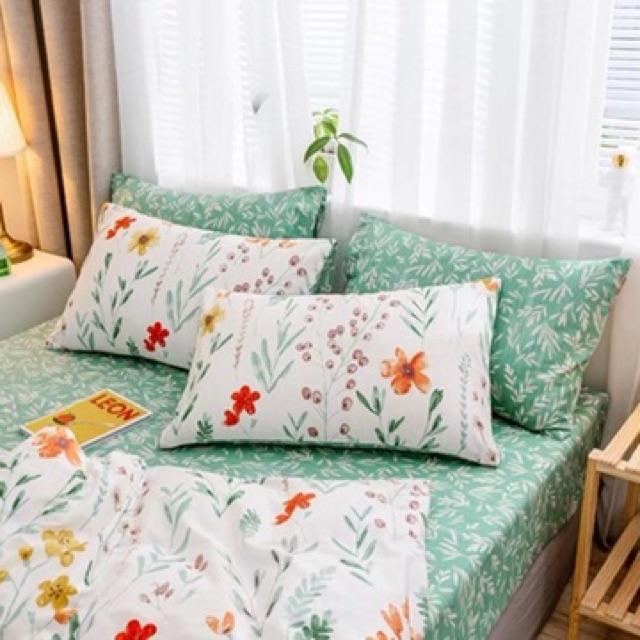 Set Cotton Living 100% Cotton Hàng Nhập Khẩu Cao Cấp Hoa Nhí
