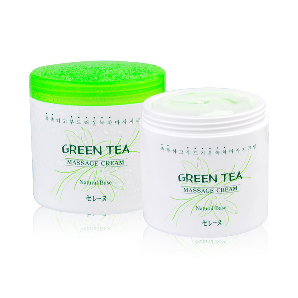 Kem Massage Trà Xanh MIRA Green Tea Massage Cream Hàn Quốc A523 (450ml)