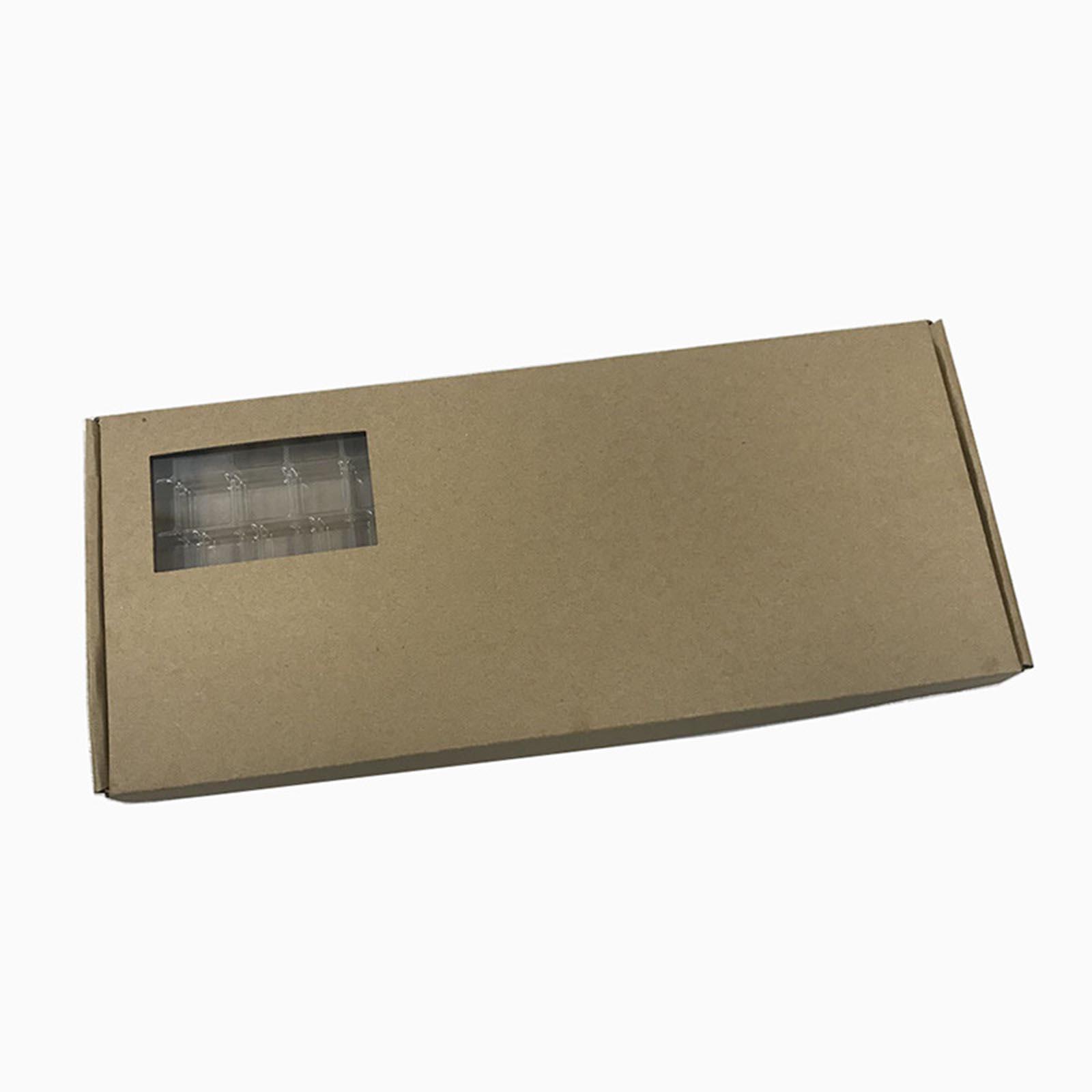 2 Layers Keycap Storage Box Dustproof Lid Compartment Keyboard Set Storage