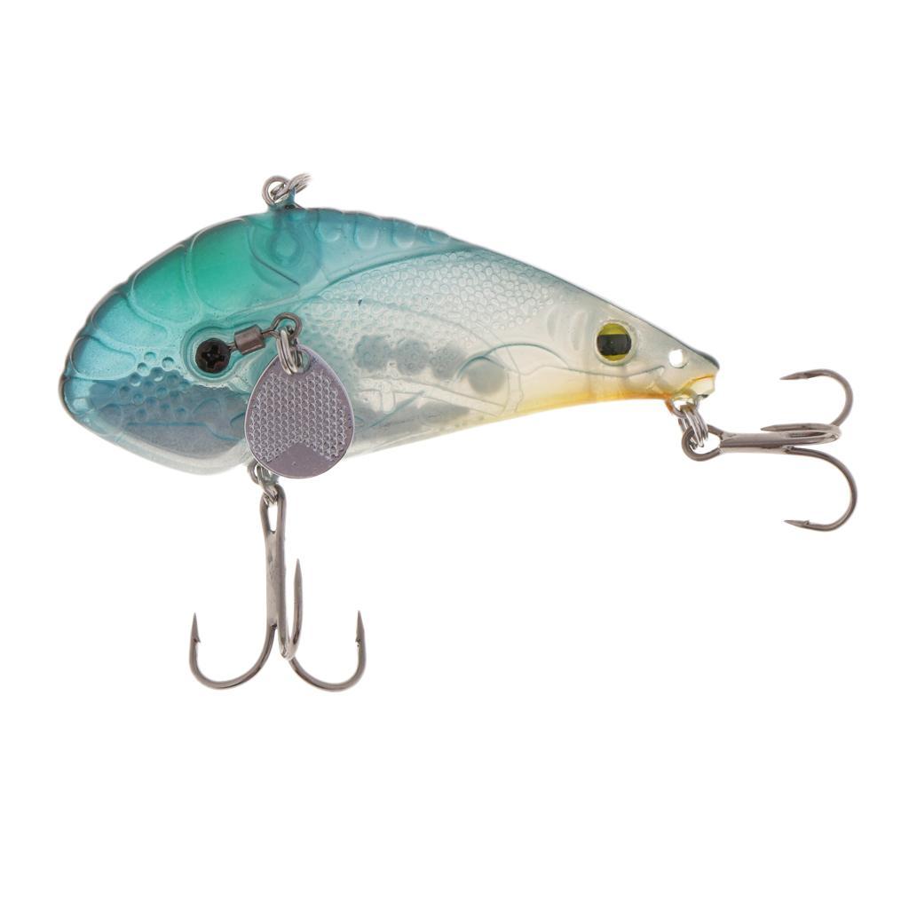 VIB Jigging Hard Artificial Saltwater Fishing Spoon Lure Casting Fishing Bait 7cm