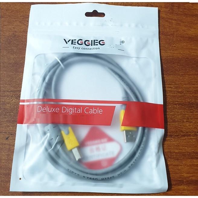 Dây Cáp Usb In 1.5M Veggieg 2.0 Printer Data Cable High Speed - Hàng Chính Hãng