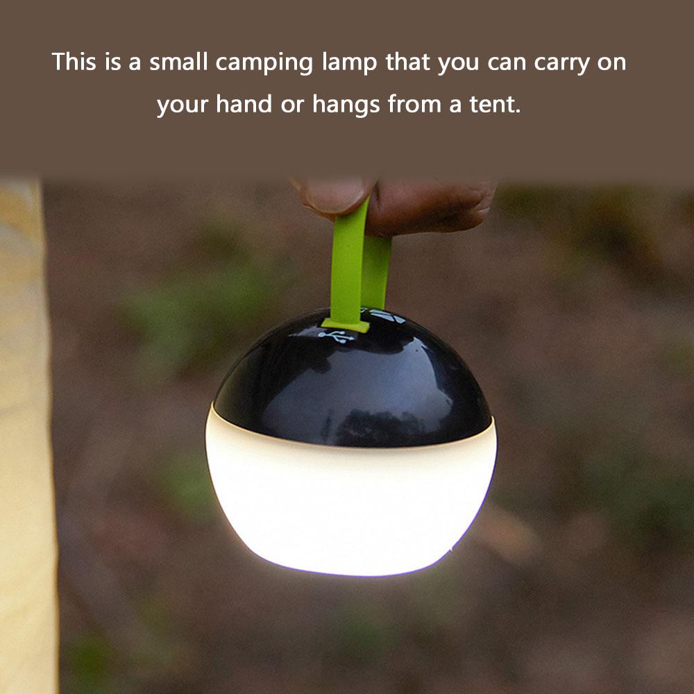 Đèn cắm trại di động, đèn led không dây cầm tay sạc pin dành cho dã ngoại
