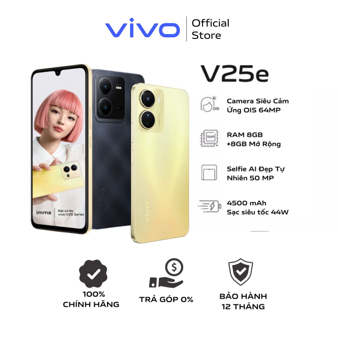 Điện Thoại Vivo V25e 2022 - Hàng Chính Hãng