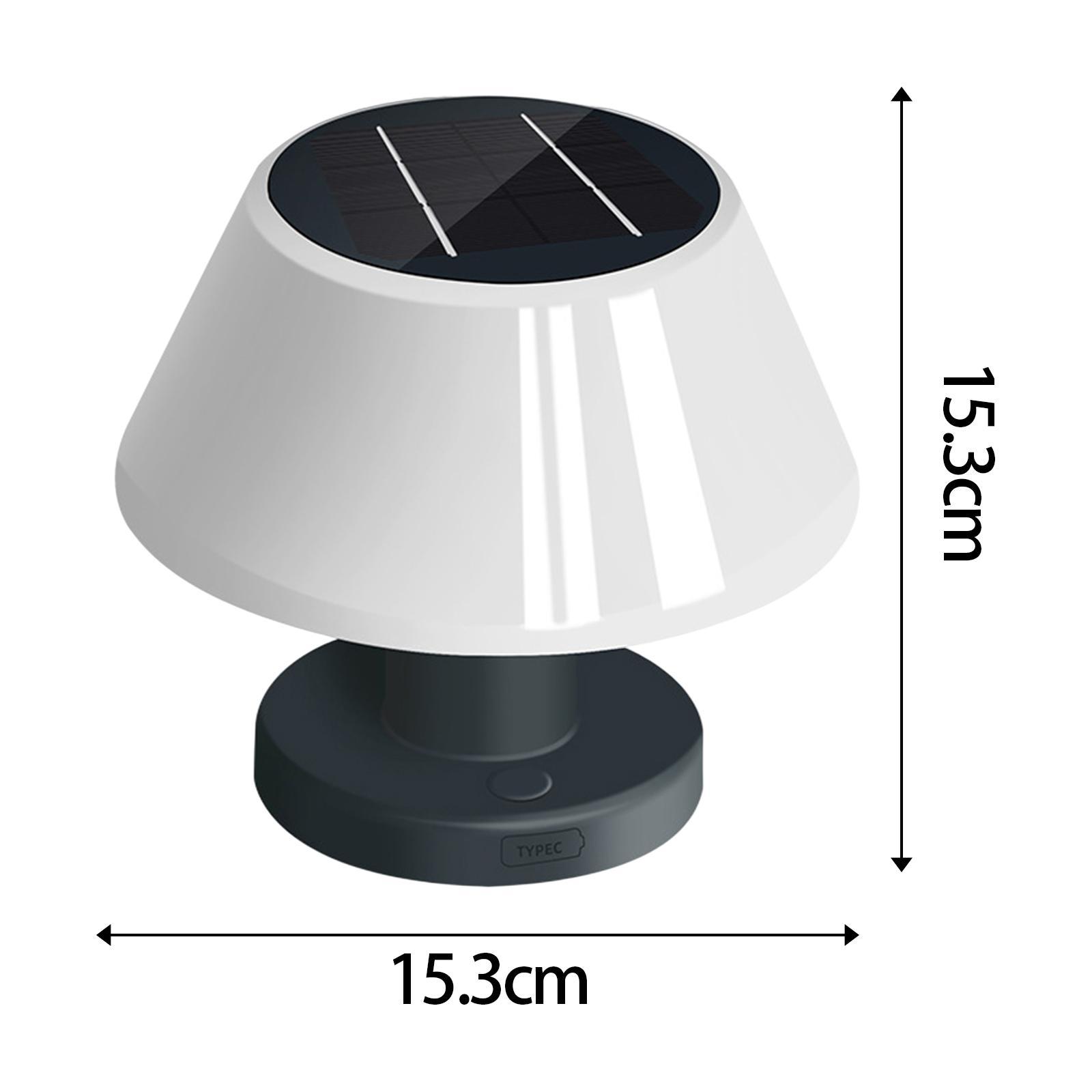 Rechargeable Desk Lights LED Night Lights Desk Lamp Solar Powered Table Lamp