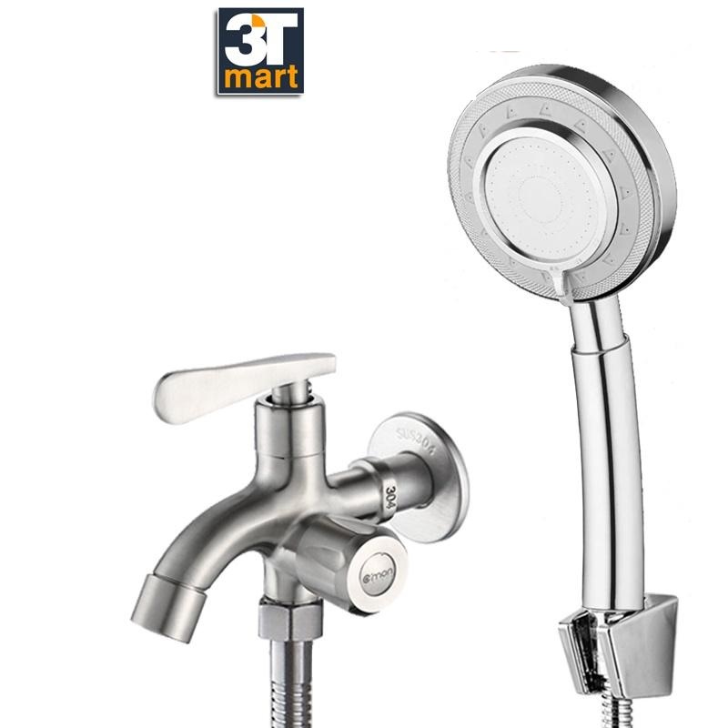 Bộ củ sen lạnh inox 304 cao cấp C'MON CSL-01