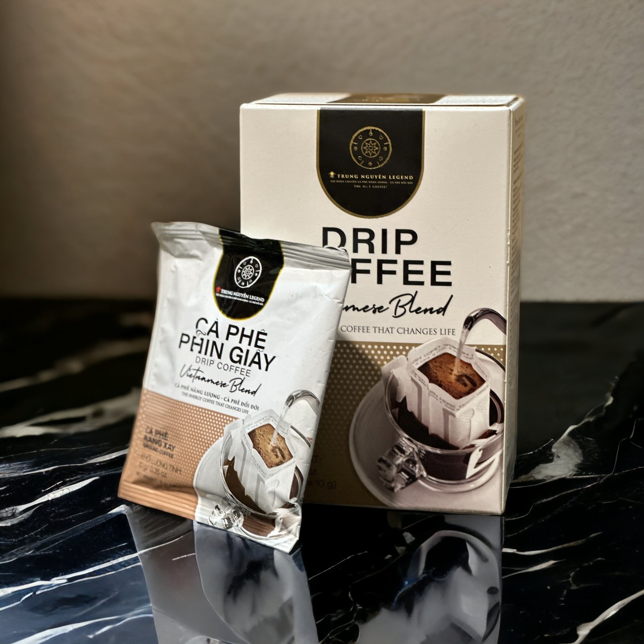 Cà phê Phin Giấy Trung Nguyên Vietnamese Blend( Hộp 10 Gói)