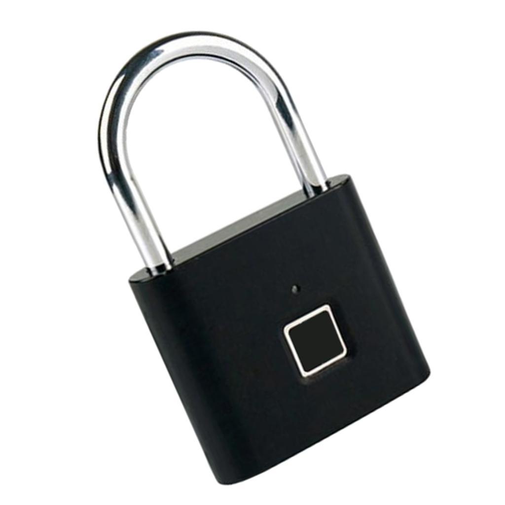 Rechargeable Anti-   Fingerprint Lock   black