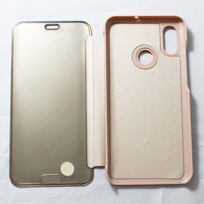 Bao da gương cho Xiaomi Mi 8 dạng nắp gập