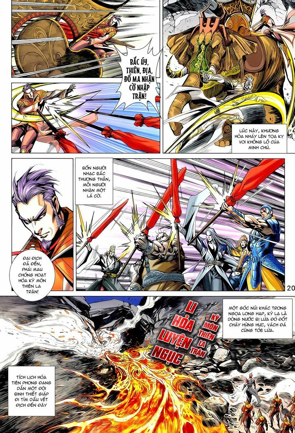 thần binh vấn thiên chapter 10 18