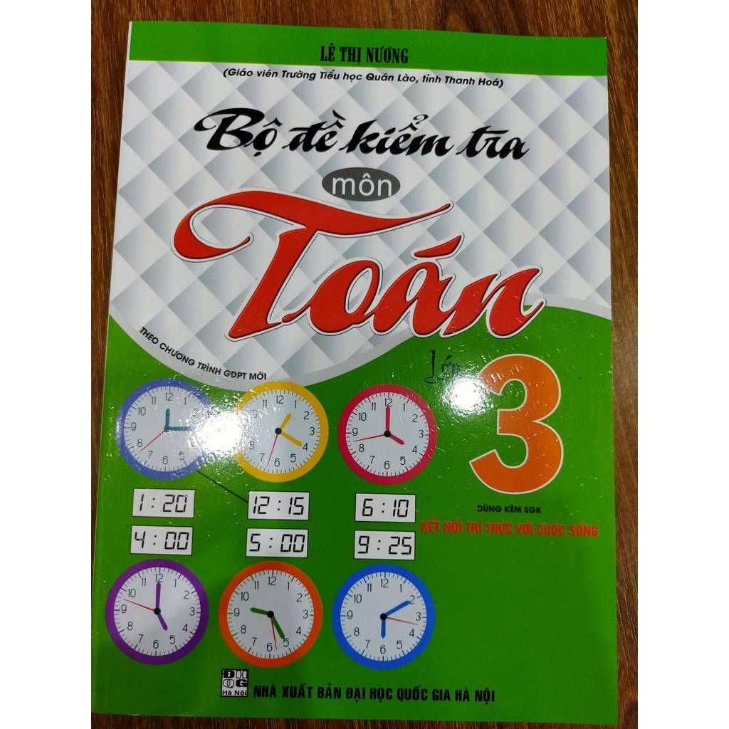 SÁCH - bộ đề kiểm tra môn toán lớp 3